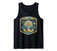 Money Tree Financial Freedom Side Hustle Passive Finance Tank Top