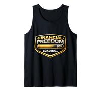 Money Tree Financial Freedom Side Hustle Passive Finance Tank Top