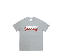 Money Two Money Tee - Grey Melange - L