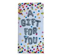 Money Wallet Gift Card with Envelope 'A Gift for You' Coloured Dots Cash Vouchers for Him Or Her