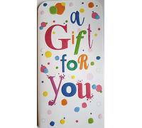 Money Wallet Gift Voucher Card "A Gift For You"