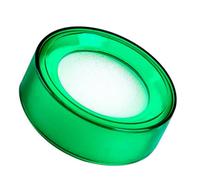 Money Wet Pad Finger Moistener with Attached Water Box Green Plastic Sponge