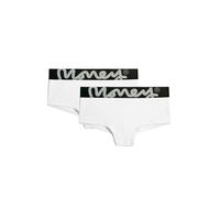 Money Womens Money Shorties White - L