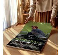 Moneyball (2011) Classic-Cult Movie Poster Print Wall Art Image Home Decor Artworks Different Sizes