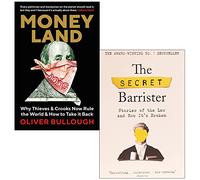 Moneyland By Oliver Bullough & The Secret Barrister 2 Books Collection Set