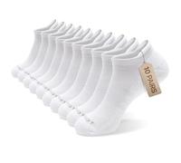 MONFOOT 5-10 Pairs Athletic Cushioned Running Performance Heel Tab Ankle Socks For Men/Women