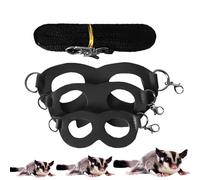 Monga Training Rope, Towing Rope, Walking Gear for Training, Anti-escape Rope for Small Animals, Monga Harness Rope Set