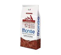 MONGE Natural Superpremium All Breeds Puppy & Junior Lamb & Riso - Deal 2 Bags 12 kg