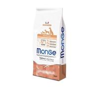 MONGE Natural Superpremium All Breeds Puppy & Junior Salmon & Riso - Offer 2 Sacks 12kg