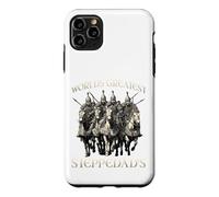 Mongol Empire Humor Motif Steppe Rider Golden Horde Nomad Case for iPhone 11 Pro Max