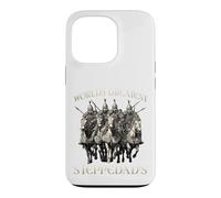 Mongol Empire Humor Motif Steppe Rider Golden Horde Nomad Case for iPhone 13 Pro