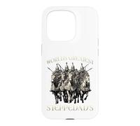 Mongol Empire Humor Motif Steppe Rider Golden Horde Nomad Case for iPhone 15 Pro