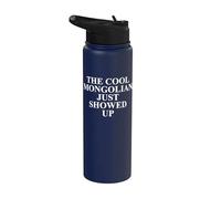 Mongolian Apparel - Best Funny Mongolians Design Stainless Steel Insulated Water Bottle