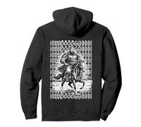 Mongolian Warrior Horseman Battle Roar Throat Singing Pullover Hoodie