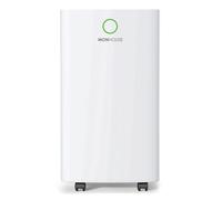 MONHOUSE 12L/Day Digital Dehumidifier - 2L Tank Sleep Mode 24HR Timer Portable Quiet Condensation Remover - White - 12L / Day - 2L