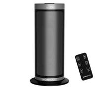 MONHOUSE 2000W Energy Efficient Electric PTC Portable Heater 12H Timer - 40cm - 40cm - Black / Grey