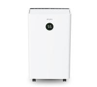 MONHOUSE 25L/Day Digital Dehumidifier 5.5L Tank 24H Timer Portable Electric in White MONHOUSE White