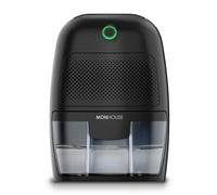 MONHOUSE 600ml Dehumidifier - Portable and Compact Electric Moisture Absorber - 600ml - Black - 300ml / Day