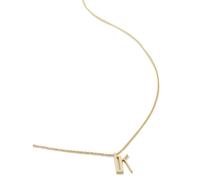 Monica Vinader Alphabet K pendant necklace - Gold One Size