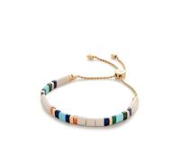 Monica Vinader Delphi jasper friendship bracelet - White One Size