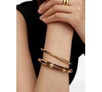 Monica Vinader Kate Young gold-vermeil bracelet S