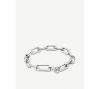 Monica Vinader Womens Monica Vinader Alta Capture Sterling Silver Charm Bracelet Silver