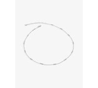 Monica Vinader Womens Monica Vinader Beaded Sterling Silver Chain Necklace Silver