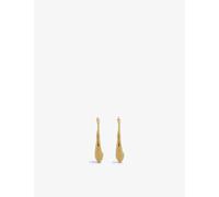 Monica Vinader Womens Monica Vinader Deia 18ct Gold-Plated Vermeil Silver Hoop Earrings Gold 1Size