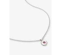 Monica Vinader Womens Monica Vinader October Birthstone Sterling-Silver Necklace Sterling Silver 1 Size