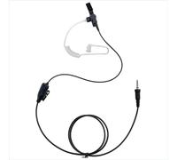 MONICONA Air Tube Earpiece Surveillance Kit Earphone Headset PTT Mic for Motorola EVX-S24 Yaese VX-6R FT-270R Standard Horizon HX320 HX210 HX40 HX890 Two Way Radio