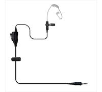 MONICONA Air Tube Earpiece Surveillance Kit Earphone Headset PTT Mic for Motorola EVX-S24 Yaese VX-6R FT-270R Standard Horizon HX320 HX210 HX40 HX890 Two Way Radio