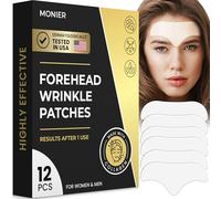 MONIER Anti Wrinkle Patches for Forehead Smoothing Skin During the Night Anti-Wrinkle Patches for Fine Lines and Facial and Forehead with Aloe Collagen Vit