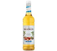 MONIN Premium Hazelnut Sugar Free Syrup 1L for Coffee and Cocktails. Vegan-Friendly, 100% Natural Flavours and Colourings. Sugar-Free Hazelnut Coffee Syrup