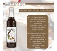 Monin Chai Coffee Syrup 1 Litre