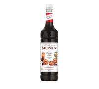 MONIN Premium Chocolate Cookie Syrup 1L for Coffee and Cocktails. Vegan-Friendly, Allergen-Free, 100% Natural Flavours and Colourings