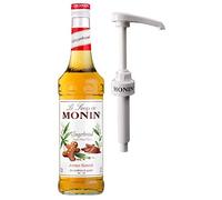 Monin Coffee Syrup in Gingerbread 70cl Glass Bottle & 70cl Pump Set