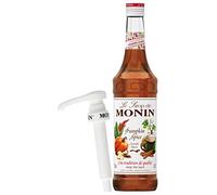 Monin Coffee Syrup in Pumpkin Spice 70cl Glass Bottle & 70cl Monin Pump Set