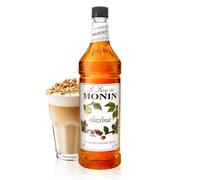 Monin Flavored Syrup, Hazelnut, 33.8-Ounce Plastic Bottle 1 Liter