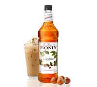 Monin Flavored Syrup Hazelnut 338Ounce Plastic Bottle 1 Liter