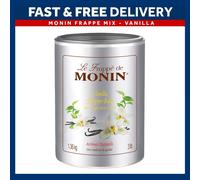 MONIN FRAPPE 1.36kg ALL FLAVOURS MIX CHOCOLATE COFFEE VANILLA FROZEN ICE DRINK
