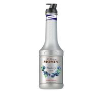MONIN Blueberry Fruit Mix Puree 1 Litre for Cocktails, Smoothies and Mocktails. Vegan-Friendly, Allergen-Free, 100% Natural Flavours and Colourings. 2-in-1 Blueberry Puree and Sugar Syrup Hybrid