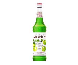 Monin Green Apple Syrup 70 lass Bottle VEGAN & GLUTEN FREE BBE01/25