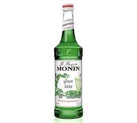 Monin Green Mint Syrup 70cl Case of 6, Transparent
