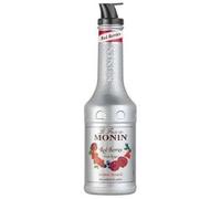 MONIN Red Berries Fruit Mix Puree 1 Litre for Cocktails, Smoothies and Mocktails. Vegan-Friendly, Allergen-Free, 100% Natural Flavours and Colourings. 2-in-1 Red Berry Puree and Sugar Syrup Hybrid