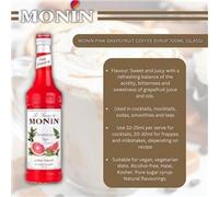 Monin Pink Grapefruit (Pamplemousse Rose) Syrup Syrups and Cordials