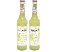MONIN Premium Anise Syrup 700ml for Cocktails, Mocktails and Baking. Vegan-Friendly, Allergen-Free, 100% Natural Flavours and Colourings. Sugar Syrup (Pack of 2)