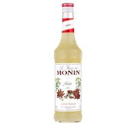 MONIN Premium Anise Syrup 700ml for Cocktails, Mocktails and Baking. Vegan-Friendly, Allergen-Free, 100% Natural Flavours and Colourings. Sugar Syrup