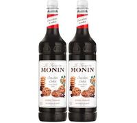 MONIN Premium Chocolate Cookie Syrup 1L (Pack of 2)