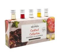 Monin Premium Cocktail Syrup Gift Set 5x5cl, Passionfruit, Mint Duo
