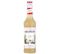 MONIN Premium Coconut Syrup 700ml, for Coffee and Cocktails, Vegan | 100% natural flavours and colourings, vegan-friendly, allergen-free, latte creation, cocktail mixer, bar and cafe essential